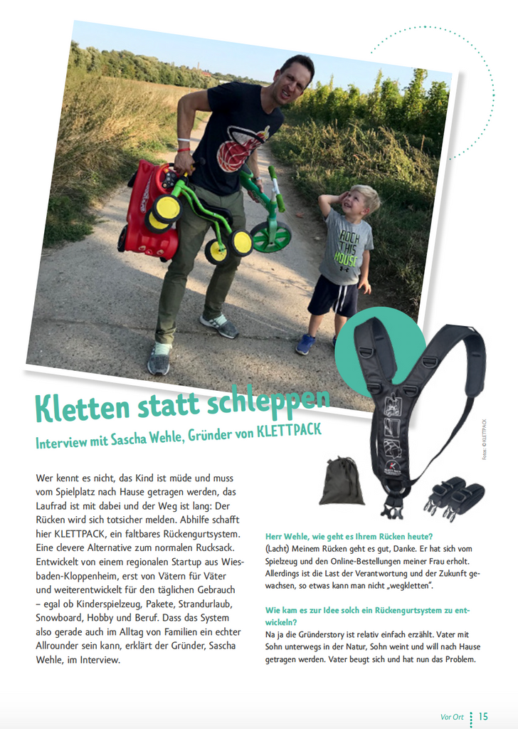 KLETTPACK im Flummi Magazin No. 92