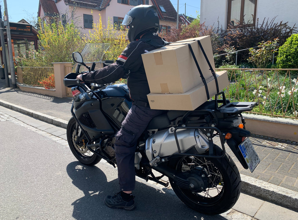 Motorrad, Fahrrad, Roller - KLETTPACK auf zwei Rädern